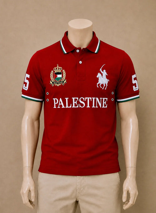 "Palestine" – Polo Shirt