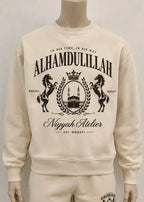 “Alhamdulillah” Heritage Set — Cream